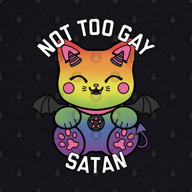 Not Too Gay Satan by Art by Veya